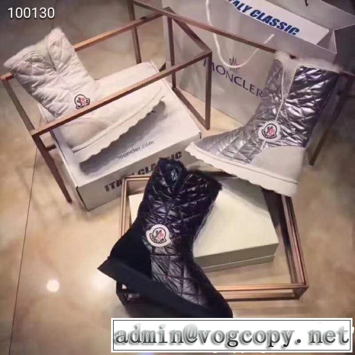  3色可選 高品質な モンクレール  MONCLER 18ＳＳ美品 ショートブーツ  キレイめおしゃれ