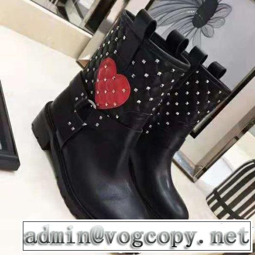  希少性の高い  ヴァレンティノ18ＳＳ美品  VALENTINO ショートブーツ 売上ランキング1位