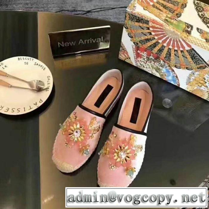 2色可選 2018春夏新作レディース シューズ 注目美品ドルチェ＆ガッバーナ Dolce&Gabbana