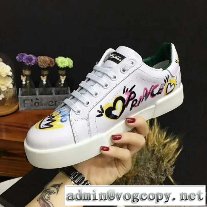 魅力をプラス 2018限定モデル ドルチェ＆ガッバーナ Dolce&Gabbana スニーカー、靴 2色選択可
