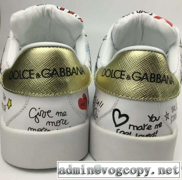 ファッショニスタ愛用 Dolce&Gabbana 2018春夏新作スニーカー、靴 ドルチェ＆ガッバーナ