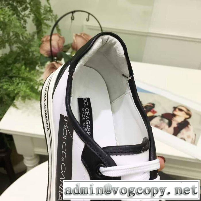2色選択可2018春夏新作 ドルチェ＆ガッバーナ Dolce&Gabbana スニーカー、靴上品でベーシック