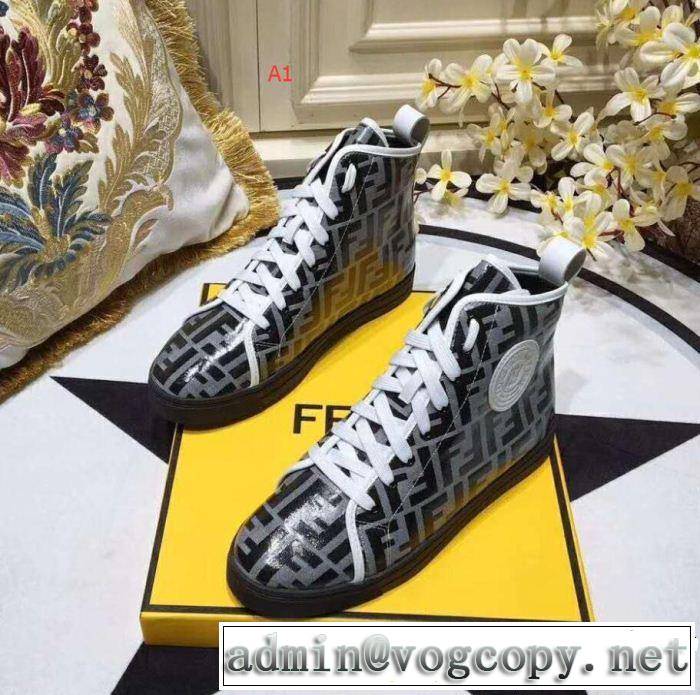 人気急上昇中 今季大人気新作登場 FENDI フェンディ ランニングシューズ 最終数量限り！ 4色可選