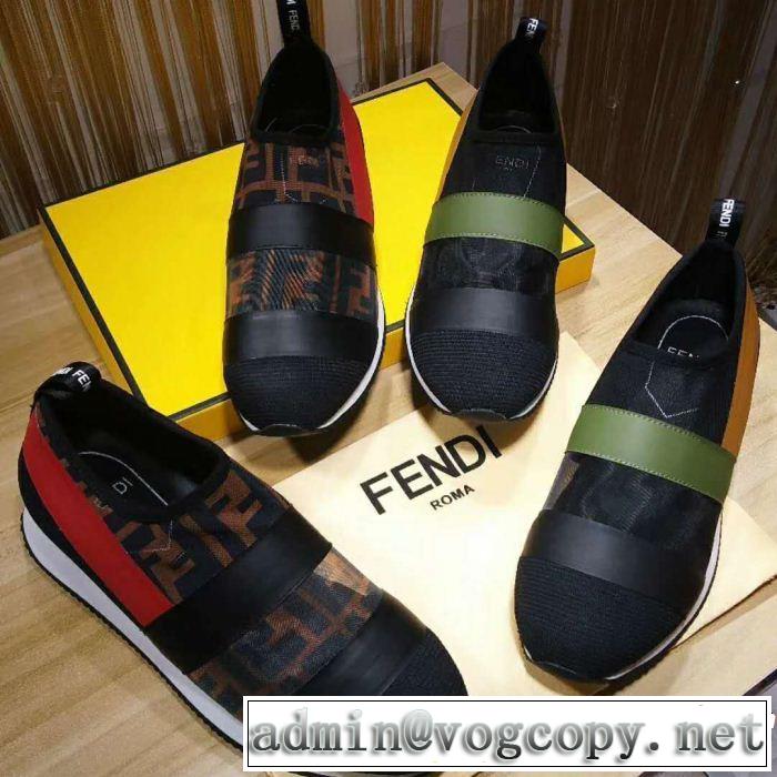 今季爆発的な人気 FENDI フェンディ ランニングシューズ 2色可選 目前の注目ブランド 超定番人気
