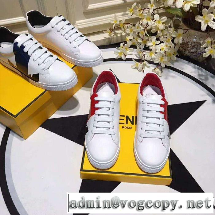 FENDI フェンディ ランニングシューズ 目前の注目ブランド 定番品質保証 今年人気定番 2色可選