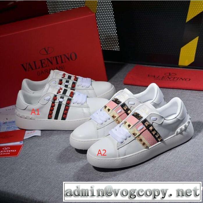格好良いアイテム 秋冬トレンド VALENTINO ヴァレンティノ カジュアルシューズ 2色可選 男女兼用