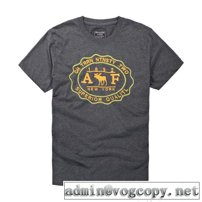半袖Tシャツ 今年っぽくNEWファッション 2色可選 2018新品入荷 アバクロンビー&フィッチ Abercrombie & Fitch