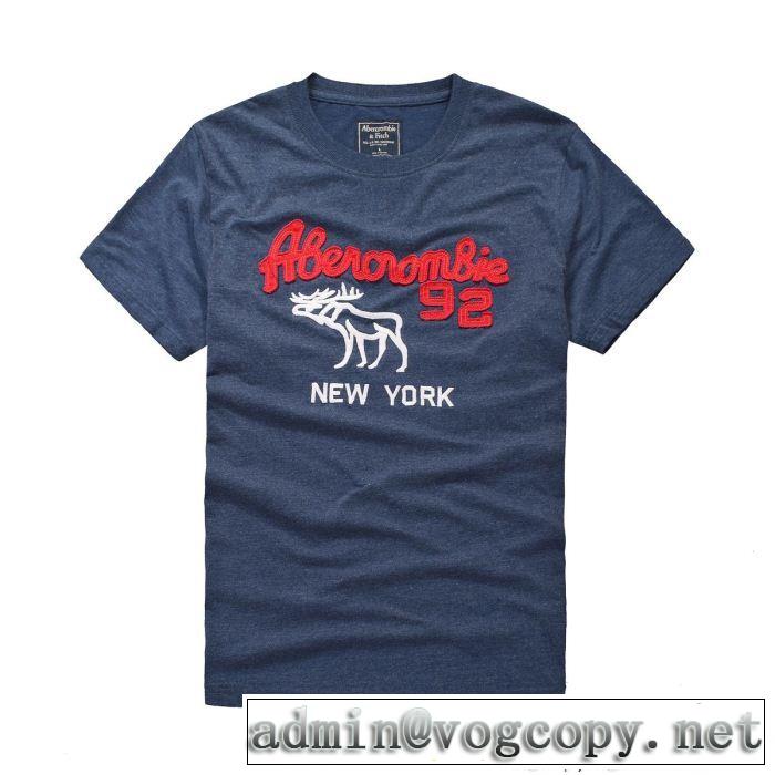 3色可選 2018最高ランキング アバクロンビー&フィッチ Abercrombie & Fitch 半袖Tシャツ 期間限定SALE