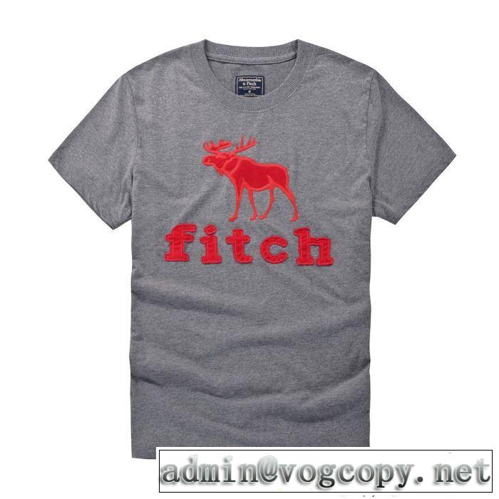ネット販売限定 アバクロンビー&フィッチ Abercrombie & Fitch 半袖Tシャツ 2018夏の定番新品到来! 2色可選