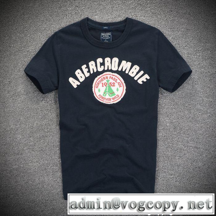 先行受注 アバクロンビー&フィッチ Abercrombie & Fitch 半袖Tシャツ 2018年人気満々のブランド 2色可選
