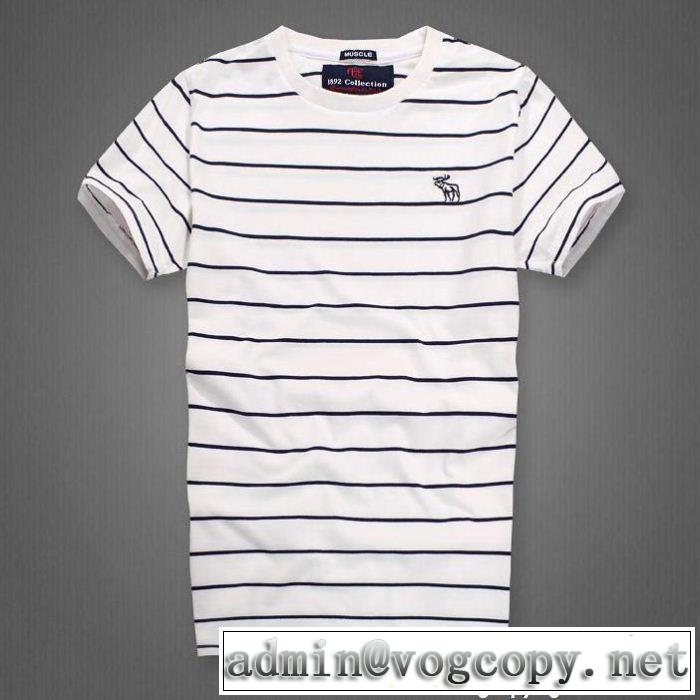 2018最安値！ アバクロンビー&フィッチ Abercrombie & Fitch 半袖Tシャツ 3色可選 絶妙な新商品
