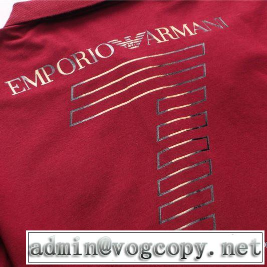 クールビズ 2018春夏新作 アルマーニ ARMANI 半袖Tシャツ 4色可選 売上ランキング1位