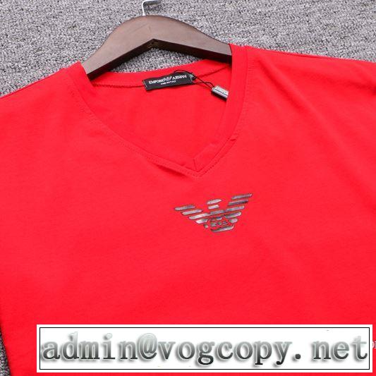 アルマーニ ARMANI 吸汗性に優れ 半袖Tシャツ 3色可選 2018春夏新作 １着は持つべき