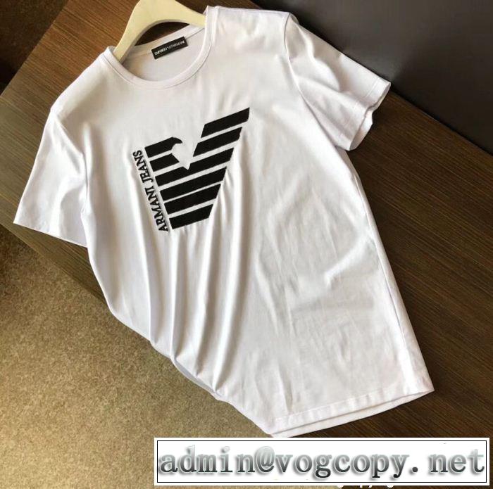超人気美品 アルマーニ ARMANI 半袖Tシャツ 数量限定再入荷 今季新作登場