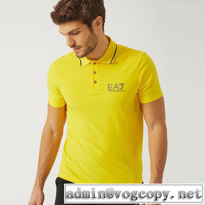 2018夏の定番新品到来! 半袖Tシャツ アルマーニ ARMANI  3色可選 圧倒的人気新着