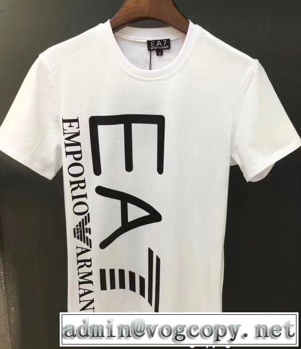 人気急上昇中 2色可選 美品*入手困難  半袖Tシャツ 絶妙な新商品  アルマーニ ARMANI