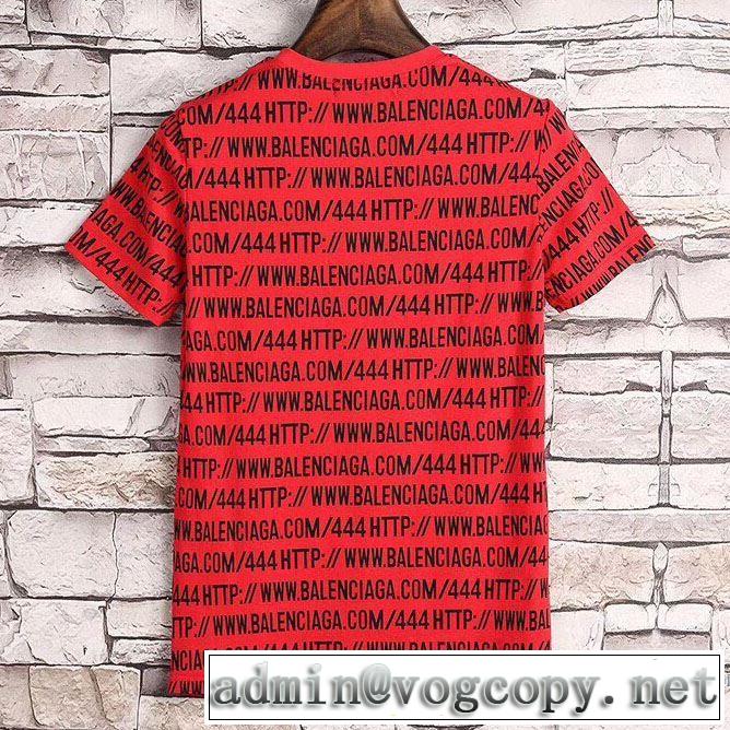 2018春夏新作 目前の注目ブランド 半袖Tシャツ バレンシアガ BALENCIAGA 快適な着心地 3色可選