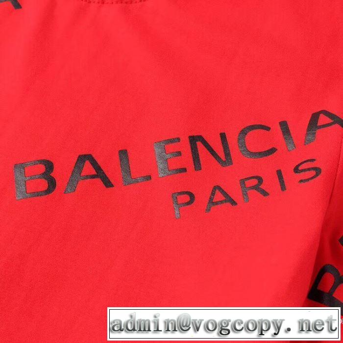 クールビズ 2018春夏新作 バレンシアガ BALENCIAGA 3色可選 定番品質保証 半袖Tシャツ