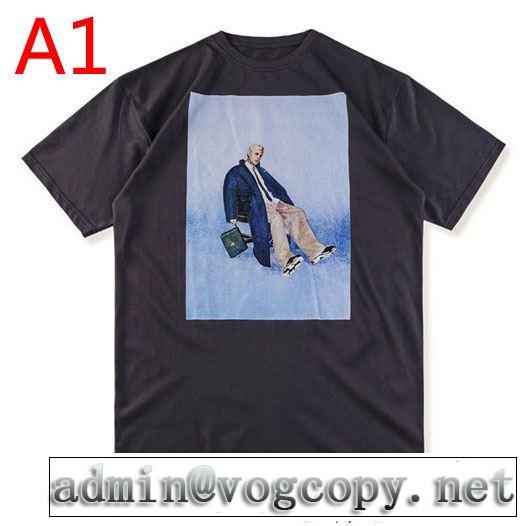  人目を引く存在感 バレンシアガ BALENCIAGA 春夏大活躍 2色可選 半袖Tシャツ 大人カジュアル