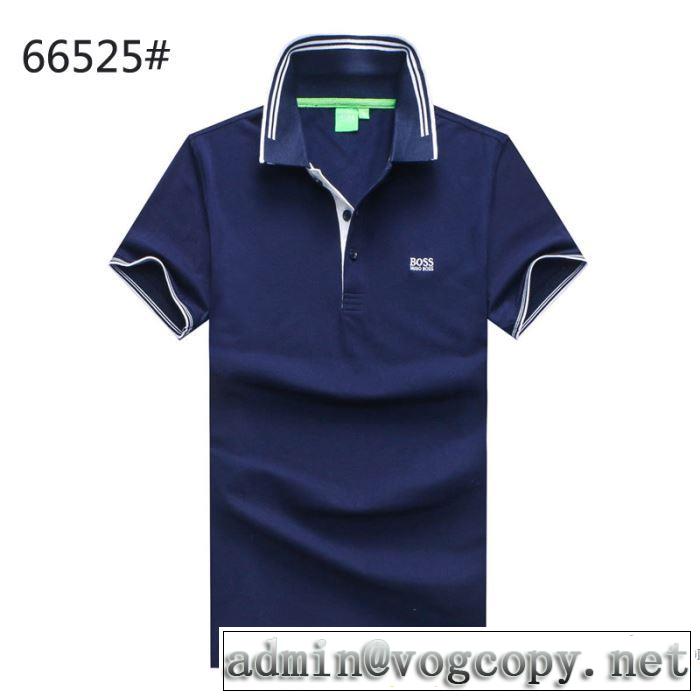 しっかりとした 2018春夏新作 半袖Tシャツ ヒューゴボス HUGO BOSS 4色可選 カジュアル