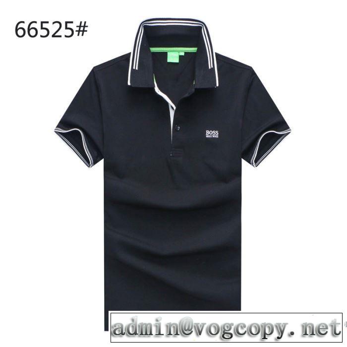 しっかりとした 2018春夏新作 半袖Tシャツ ヒューゴボス HUGO BOSS 4色可選 カジュアル