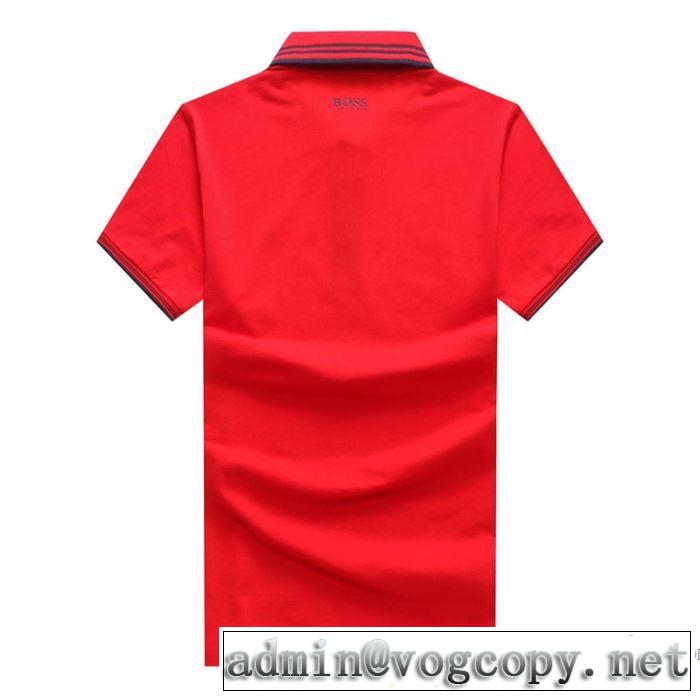 しっかりとした 2018春夏新作 半袖Tシャツ ヒューゴボス HUGO BOSS 4色可選 カジュアル