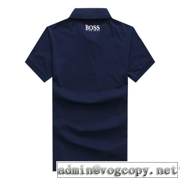 数量限定再入荷 ヒューゴボス HUGO BOSS 2018春夏新作 半袖Tシャツ 4色可選 収縮性のある