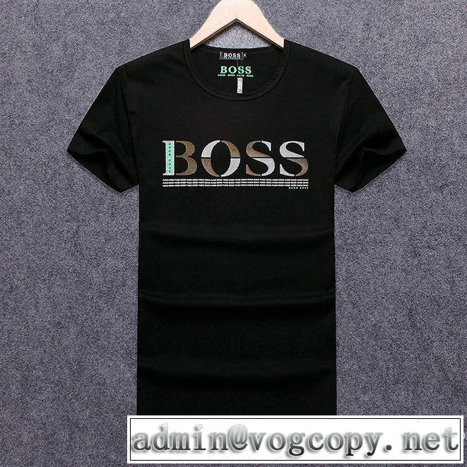 高級感が漂う 2018春夏新作 半袖Tシャツ 3色可選 シンプル ヒューゴボス HUGO BOSS
