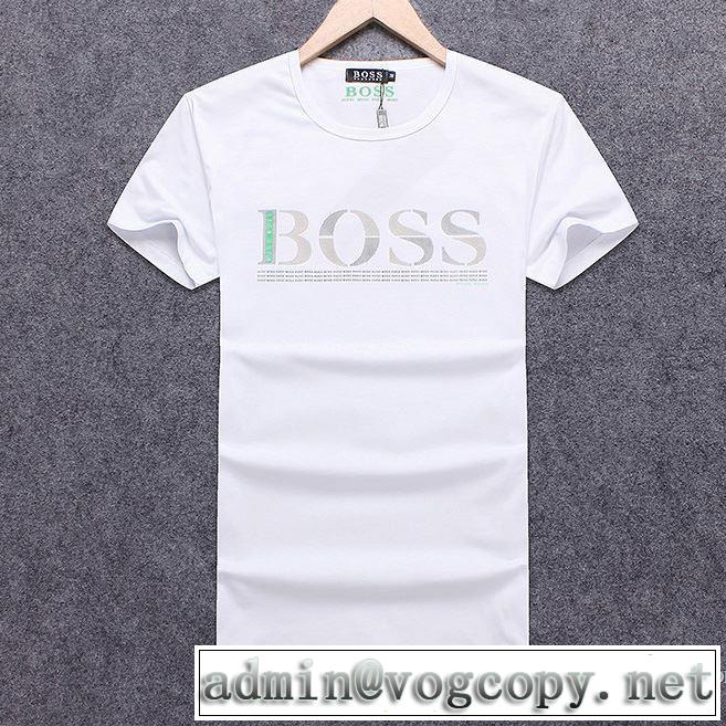 高級感が漂う 2018春夏新作 半袖Tシャツ 3色可選 シンプル ヒューゴボス HUGO BOSS