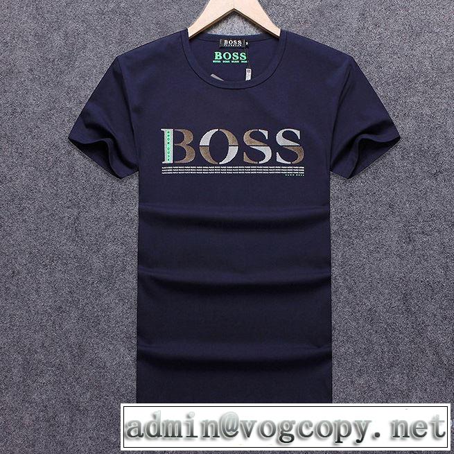 高級感が漂う 2018春夏新作 半袖Tシャツ 3色可選 シンプル ヒューゴボス HUGO BOSS