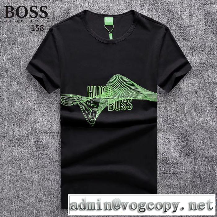 2018春夏新作 おすすめアイテム ヒューゴボス HUGO BOSS 優しいフィット感 半袖Tシャツ 3色可選