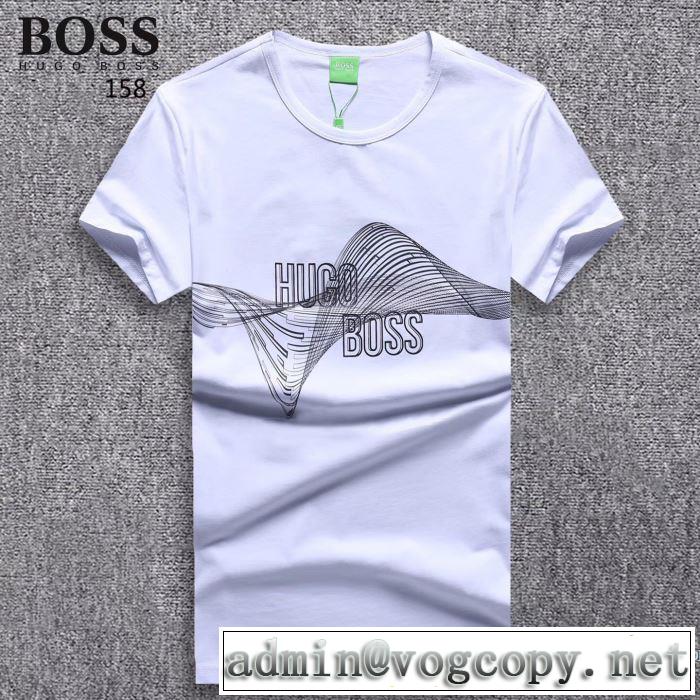 2018春夏新作 おすすめアイテム ヒューゴボス HUGO BOSS 優しいフィット感 半袖Tシャツ 3色可選
