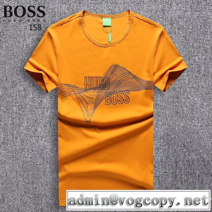 2018春夏新作 おすすめアイテム ヒューゴボス HUGO BOSS 優しいフィット感 半袖Tシャツ 3色可選