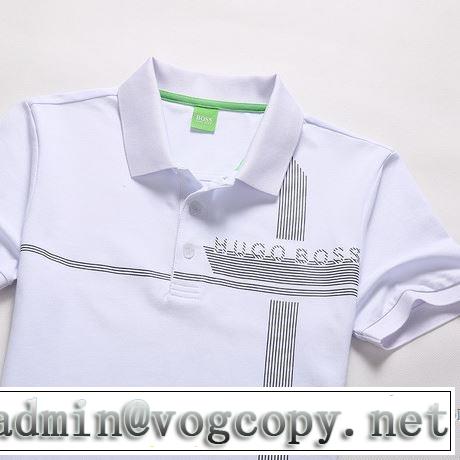 自然な肌触り ヒューゴボス HUGO BOSS 半袖Tシャツ 3色可選 オシャレを満喫できる 2018春夏新作