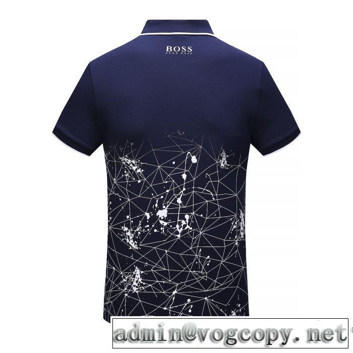 3色可選 肌に馴染みやすい 2018春夏新作 ヒューゴボス HUGO BOSS 半袖Tシャツ 超お買い得