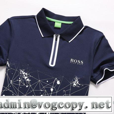 3色可選 肌に馴染みやすい 2018春夏新作 ヒューゴボス HUGO BOSS 半袖Tシャツ 超お買い得