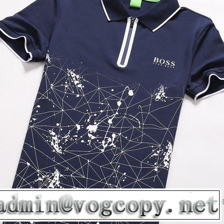 3色可選 肌に馴染みやすい 2018春夏新作 ヒューゴボス HUGO BOSS 半袖Tシャツ 超お買い得