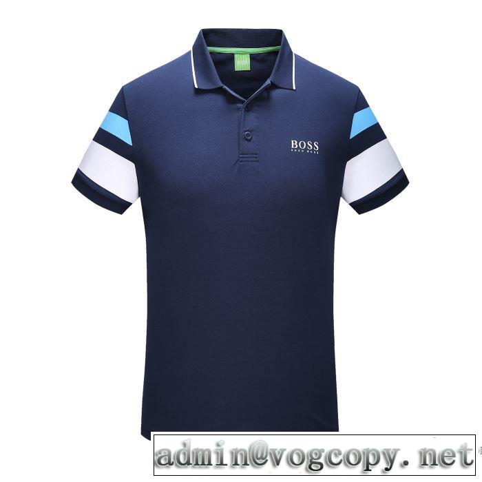 これは欲しい 2018春夏新作 ヒューゴボス HUGO BOSS 半袖Tシャツ 3色可選 クールビズ