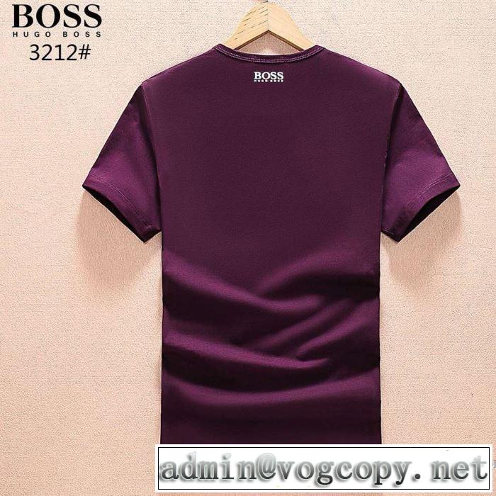 ヒューゴボス HUGO BOSS 吸汗性に優れ 半袖Tシャツ 3色可選 2018春夏新作 最安値！