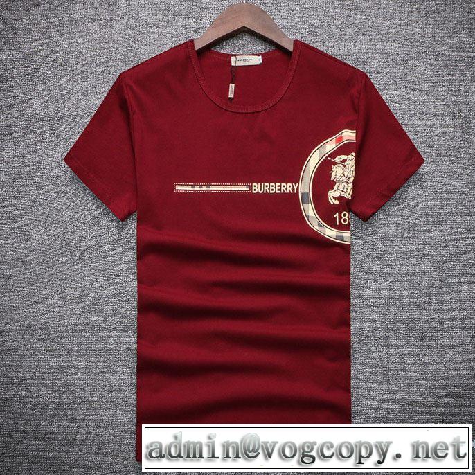 2018春夏新作 超人気美品◆ 半袖Tシャツ 高品質 バーバリー BURBERRY 3色可選