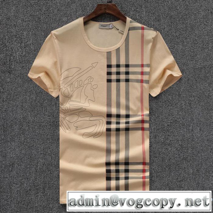 半袖Tシャツ バーバリー BURBERRY 着回し度抜群 4色可選 売れ筋のいい 2018春夏新作