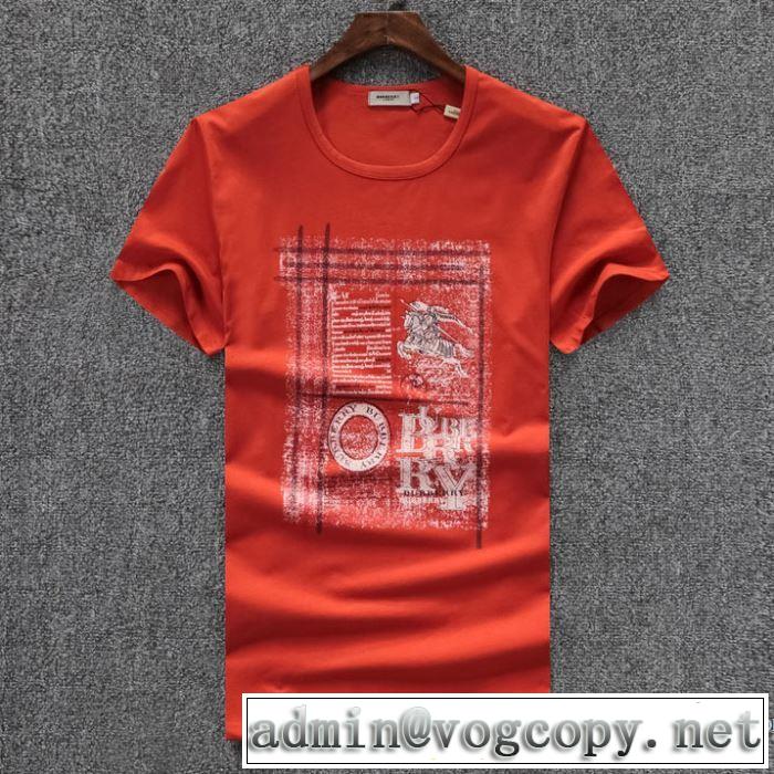 2018春夏新作 半袖Tシャツ しわになりにくい バーバリー BURBERRY 3色可選