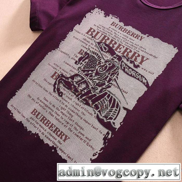 2018春夏新作 ネット販売限定 半袖Tシャツ 高品質 バーバリー BURBERRY 3色可選