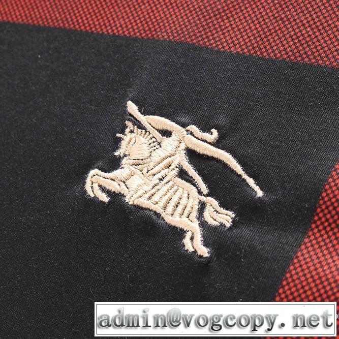 3色可選 収縮性のある 2018春夏新作 半袖Tシャツ バーバリー BURBERRY 大人気ブランド