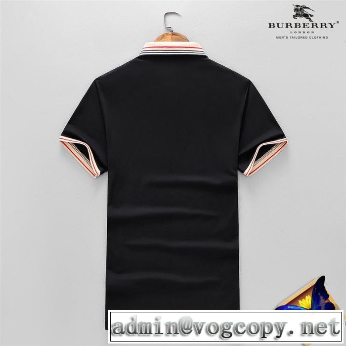 2018春夏新作 半袖Tシャツ しわになりにくい バーバリー BURBERRY 2色可選 今年人気定番