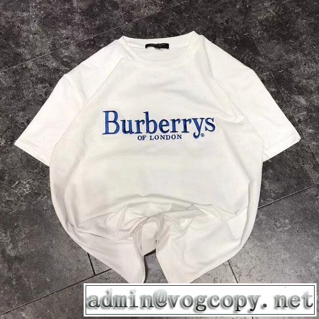 2018春夏新作 人目を引く存在感 半袖Tシャツ  バーバリー BURBERRY 2色可選 薄手