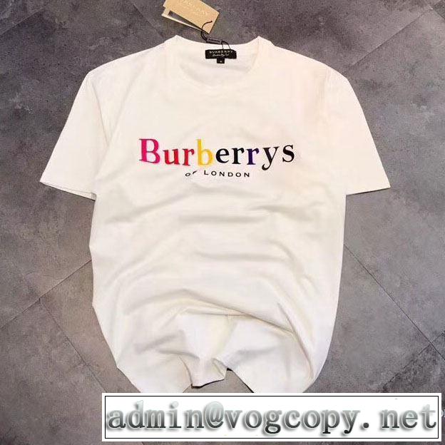2018春夏新作 人目を引く存在感 半袖Tシャツ  バーバリー BURBERRY 2色可選 薄手