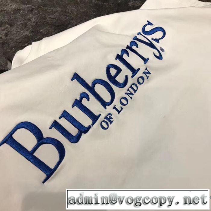 2018春夏新作 人目を引く存在感 半袖Tシャツ  バーバリー BURBERRY 2色可選 薄手