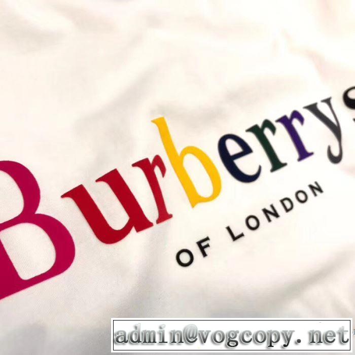 2018春夏新作 人目を引く存在感 半袖Tシャツ  バーバリー BURBERRY 2色可選 薄手