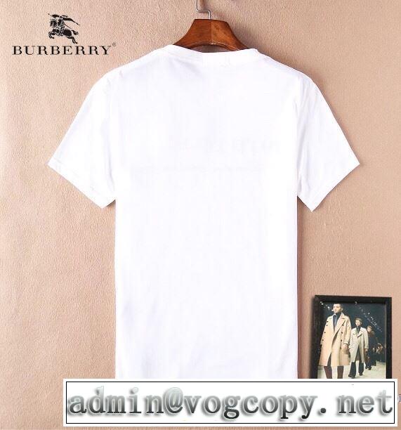 半袖Tシャツ バーバリー BURBERRY 4色可選 柔らかい手触り 2018春夏新作 欧米韓流